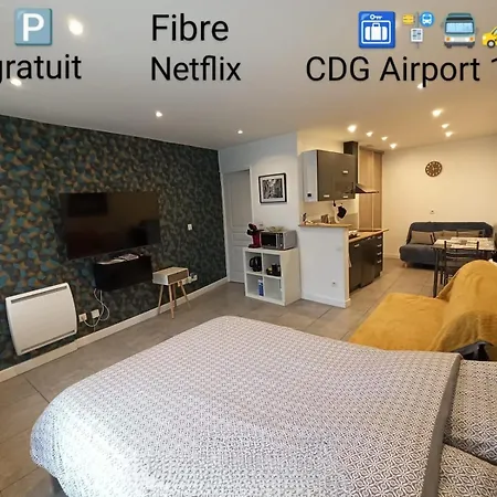 Autonome Cosy A Paris Cdg 公寓 Vaudherland